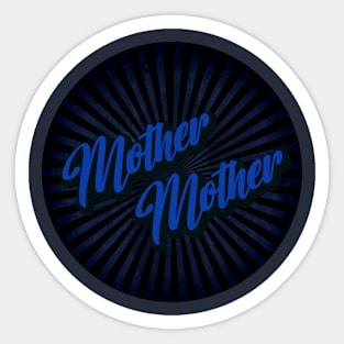 vintage mother mother Sticker